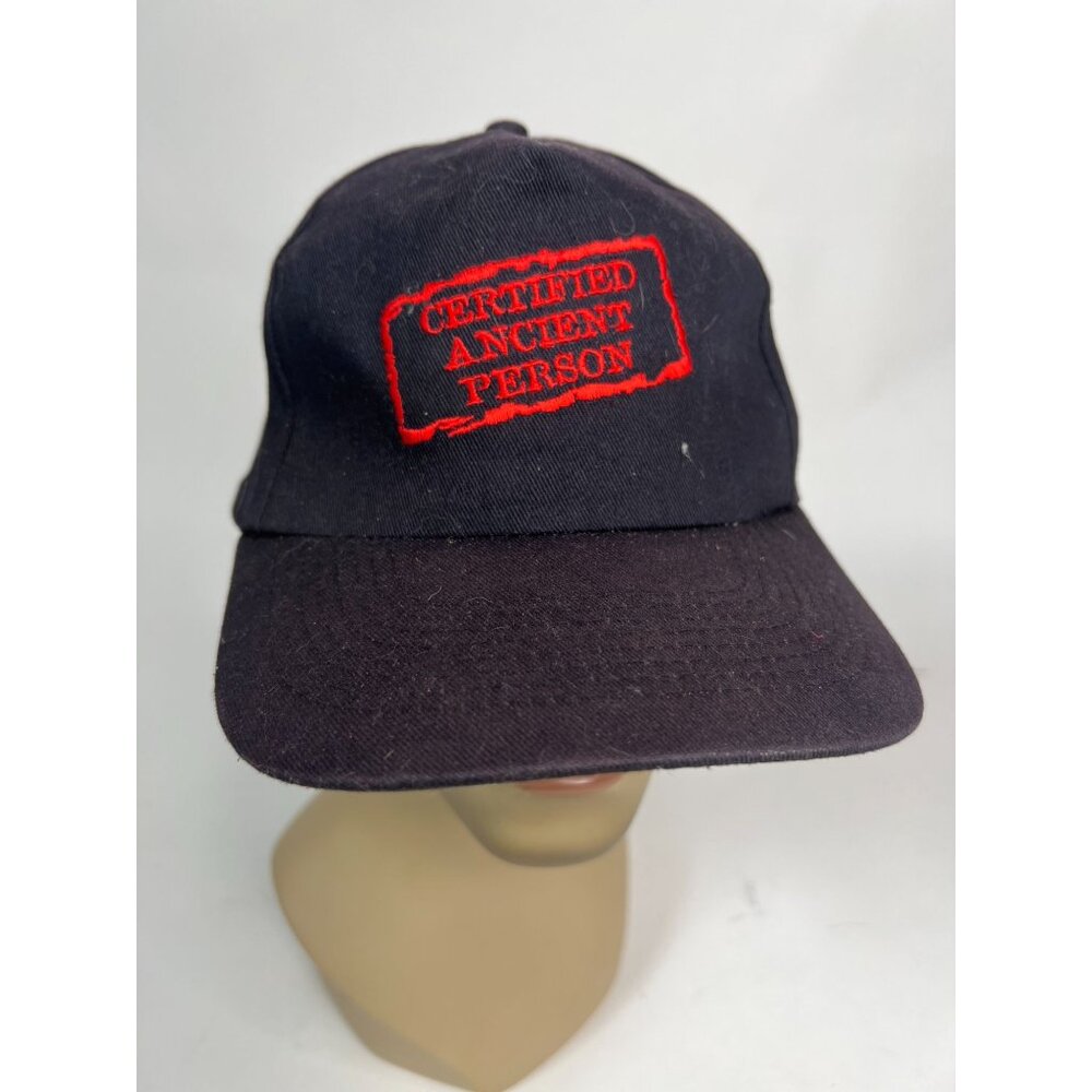 Certified Ancient Person Snapback Hat